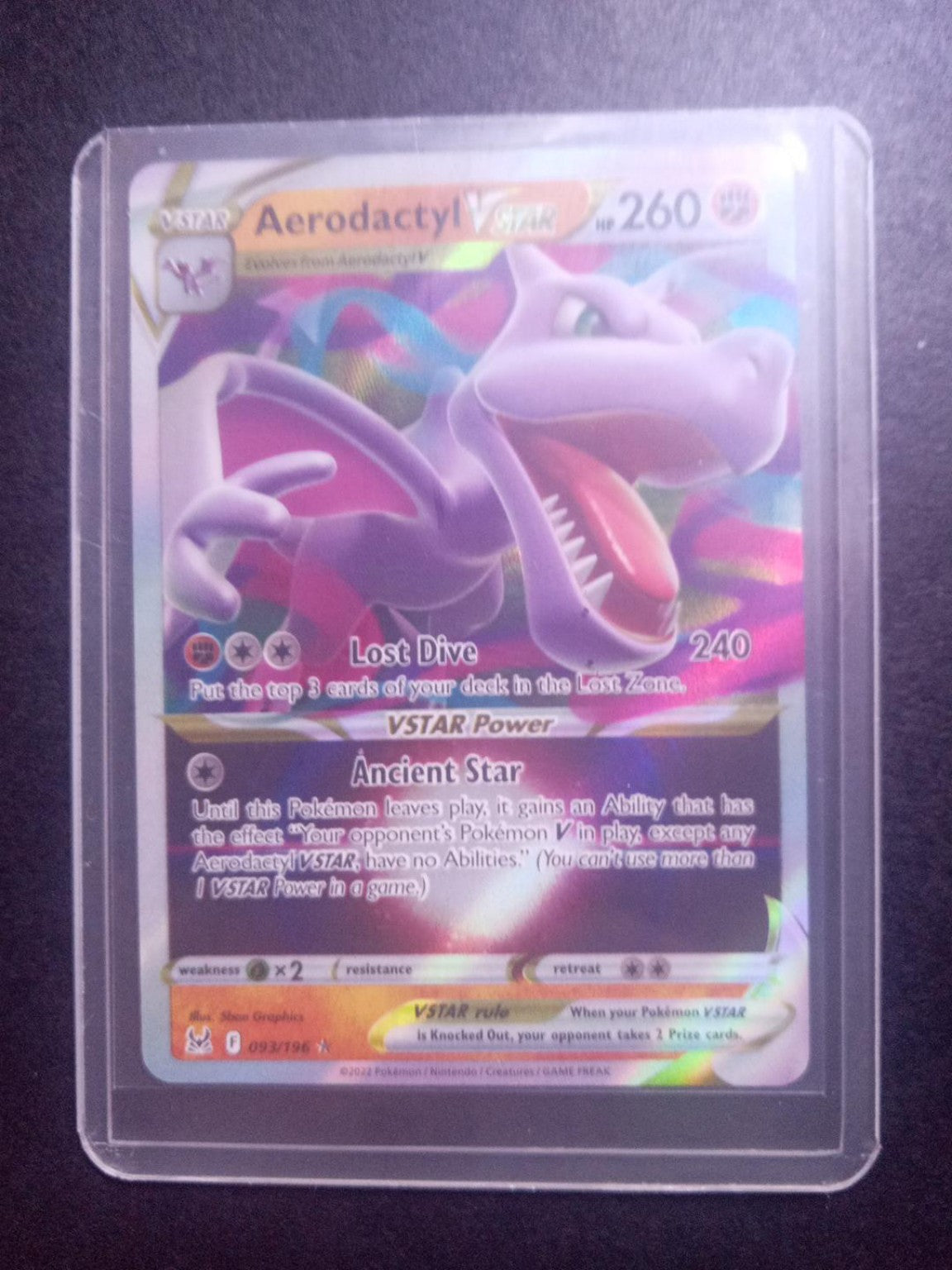 Aerodactyl VSTAR — 093/196